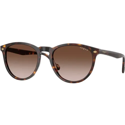 Bold Phantos Havana Sunglasses with Lenses , unisex, Sizes: 53 MM - Vogue - Modalova