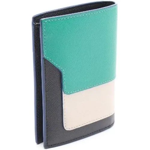 Pre-owned Wallets, female, , Size: ONE SIZE Pre-owned Leather Wallet - Marni Pre-owned - Modalova