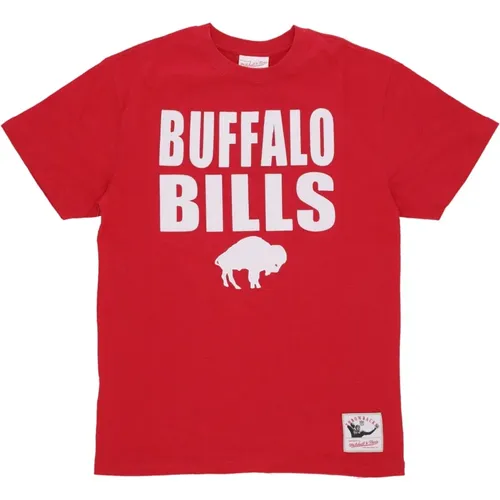 T-Shirts, male, , Size: XL Buffalo Bills NFL Tee Legendary Slub - Mitchell & Ness - Modalova