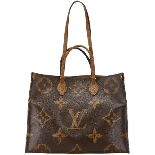 Pre-owned Tote Bags, female, , Size: ONE SIZE Pre-owned Canvas handbags - Louis Vuitton Vintage - Modalova