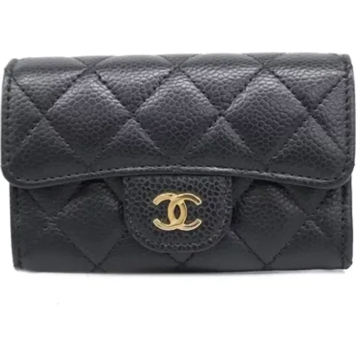 Pre-owned Leather wallets , female, Sizes: ONE SIZE - Chanel Vintage - Modalova