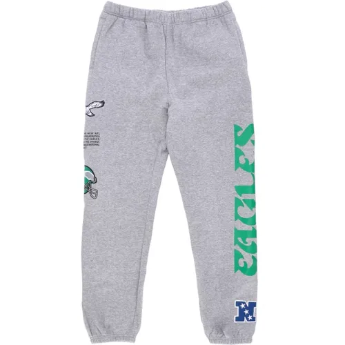 NFL Team Origins Fleece Pants , male, Sizes: XL, L - Mitchell & Ness - Modalova