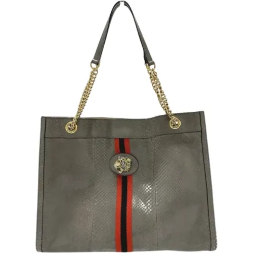 Pre-owned Tote Bags, female, , Size: ONE SIZE Pre-owned Leather gucci-bags - Gucci Vintage - Modalova