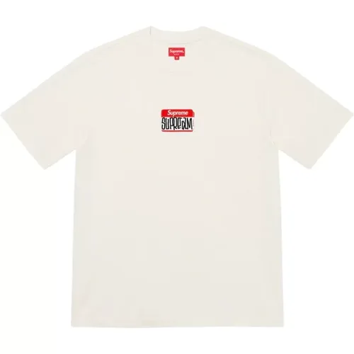 Limited Edition Gonz Nametag Top , male, Sizes: S, M, XL, L - Supreme - Modalova