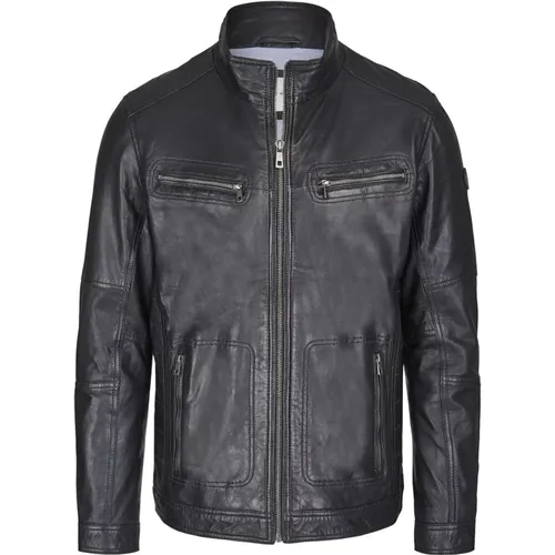 Herren Lederjacke Fidelio Bugatti - Bugatti - Modalova