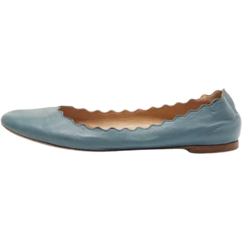 Pre-owned Leather flats , female, Sizes: 5 UK - Chloé Pre-owned - Modalova