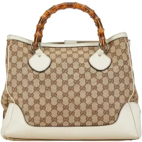 Pre-owned Canvas gucci-bags , female, Sizes: ONE SIZE - Gucci Vintage - Modalova