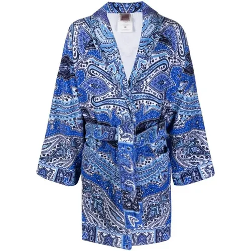 Robes, female, , Size: S Paisley Print Cotton Robe - ETRO - Modalova