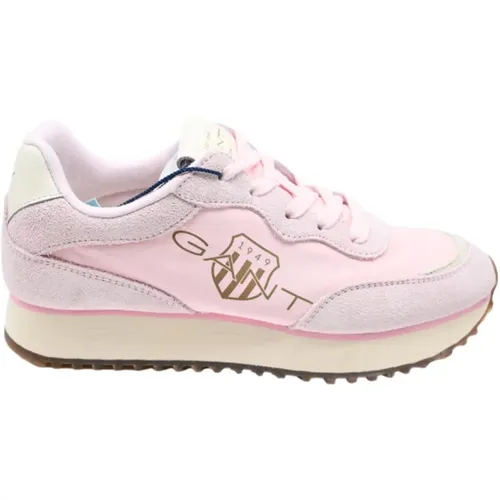 Light Pink Sneakers Bevinda , female, Sizes: 3 UK, 6 UK, 4 UK, 7 UK, 5 UK - Gant - Modalova