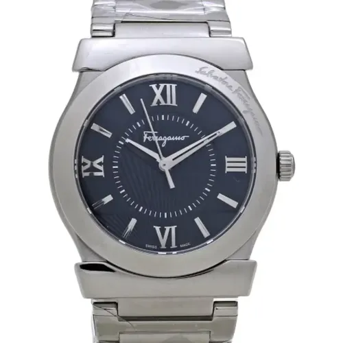 Pre-owned Watches, male, , Size: ONE SIZE Pre-owned Metal watches - Salvatore Ferragamo Pre-owned - Modalova