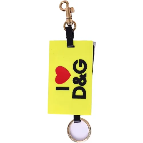 Women I love D&G Key Holder - Dolce & Gabbana - Modalova
