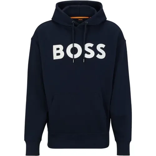 Hoodies, male, , Size: S Hoodie Sweatshirt - Hugo Boss - Modalova