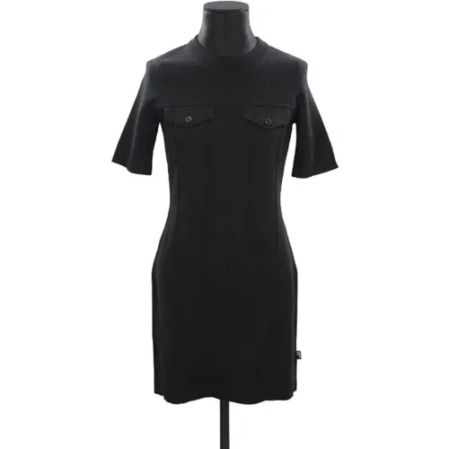 Pre-owned Wool dresses , female, Sizes: S - Moschino Pre-Owned - Modalova