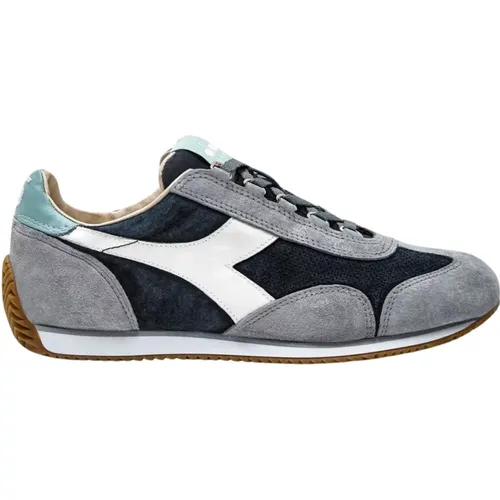 Sneakers, male, , Size: 7 US Suede Casual Sneakers - Diadora - Modalova