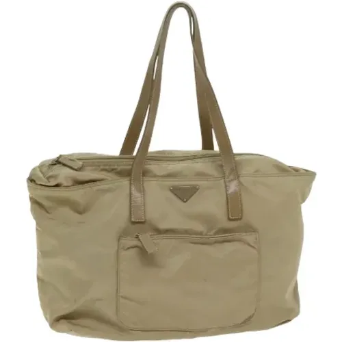 Pre-owned Tote Bags, female, , Size: ONE SIZE Pre-owned Nylon prada-bags - Prada Vintage - Modalova