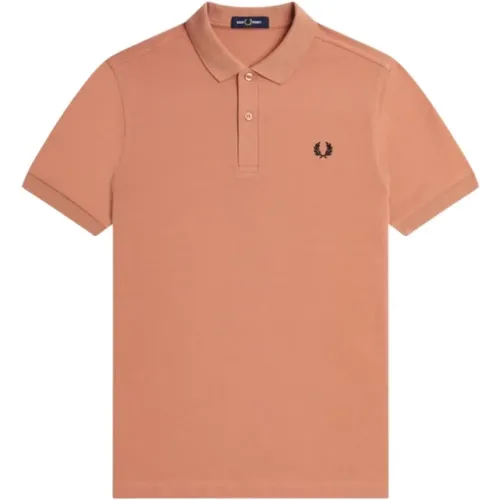 Polo Shirts, male, , Size: 3XS Cotton Piqué Polo Shirt - Fred Perry - Modalova