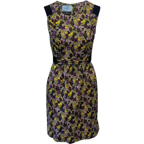 Pre-owned Polyester dresses , female, Sizes: S - Prada Vintage - Modalova