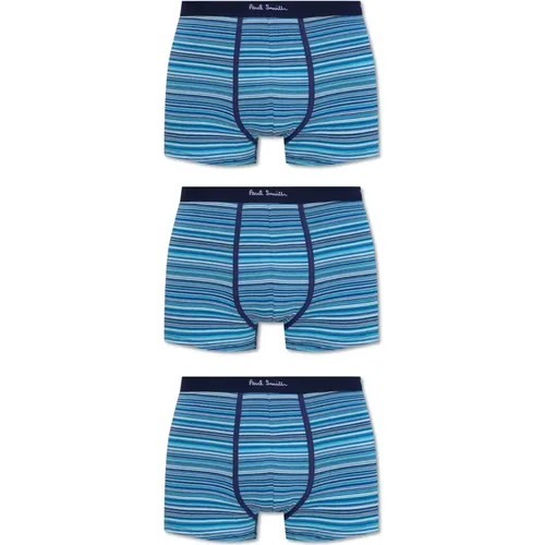 Branded boxers 3-pack , male, Sizes: 2XL, L, XL, M - Paul Smith - Modalova