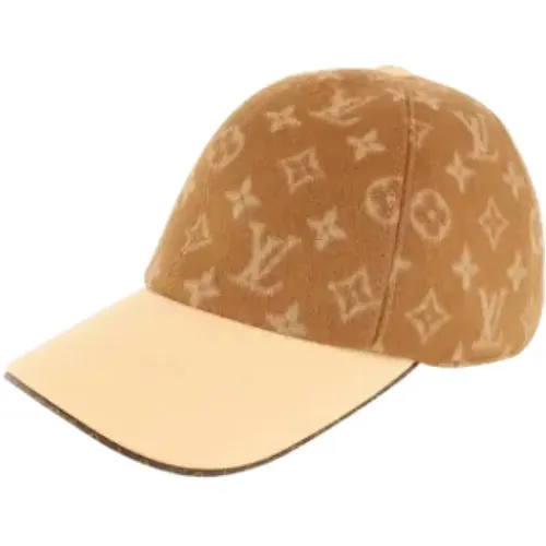 Pre-owned Accessories, unisex, , Size: ONE SIZE Pre-owned Leather hats - Louis Vuitton Vintage - Modalova