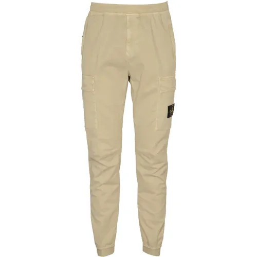 Sweatpants, male, , Size: W36 Casual Cargo Pants - Stone Island - Modalova