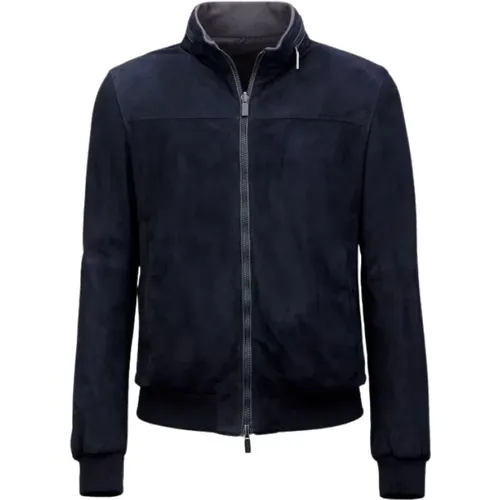 Leather Jackets , male, Sizes: 3XL, L, M, 4XL, 2XL, XL - Gimo's - Modalova