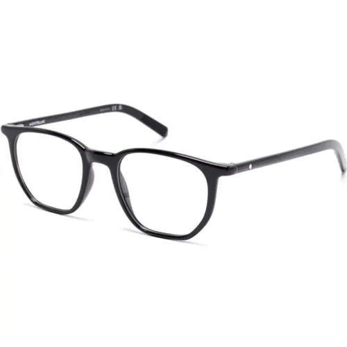 Glasses, male, , Size: 50 MM Mb0349O 001 Optical Frame - Montblanc - Modalova