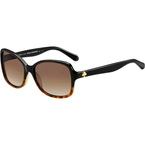 Black Havana Sunglasses,Beige/Dark Sunglasses Ayleen/P/S - Kate Spade - Modalova