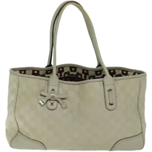 Pre-owned Tote Bags, female, , Size: ONE SIZE Pre-owned Leather totes - Gucci Vintage - Modalova