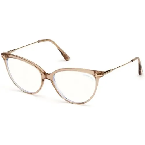 Sunshine Shades, Light Frame , female, Sizes: 55 MM - Tom Ford - Modalova