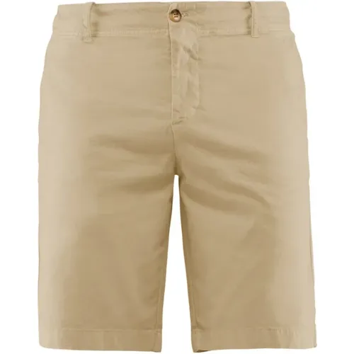 Stretch Cotton Slim Fit Chino Shorts , male, Sizes: W31, W28, W33, W34, W36, W30, W32, W38 - BomBoogie - Modalova