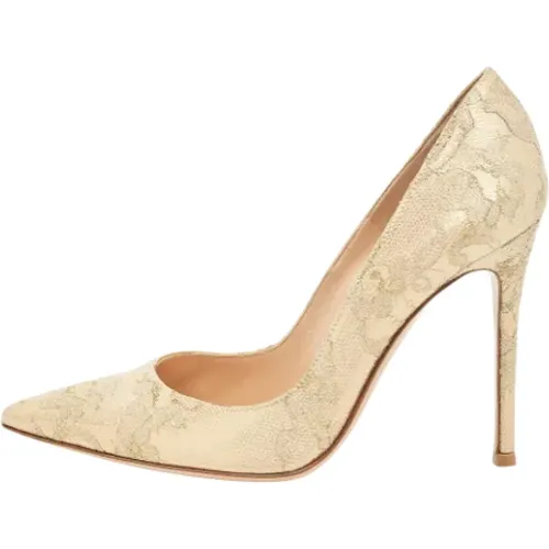 Pre-owned Pumps, female, , Size: 6 US Pre-owned Lace heels - Gianvito Rossi Pre-owned - Modalova