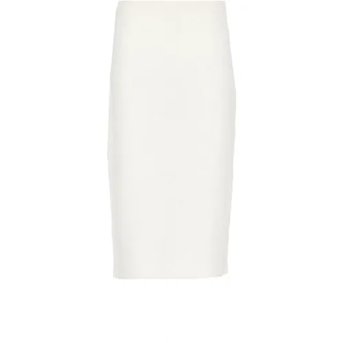Linen Cotton Skirt with Paillettes , female, Sizes: S - Fabiana Filippi - Modalova