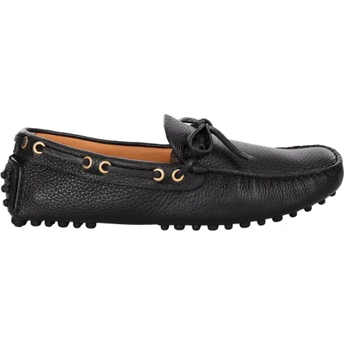 Leather Loafers for Warm Weather , male, Sizes: 6 UK - Car Shoe - Modalova