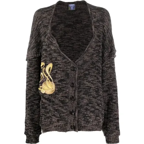 Cardigan , female, Sizes: L - Vitelli - Modalova