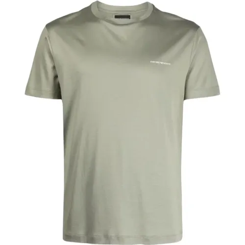 Einfaches T-Shirt , Herren, Größe: XS - Emporio Armani - Modalova