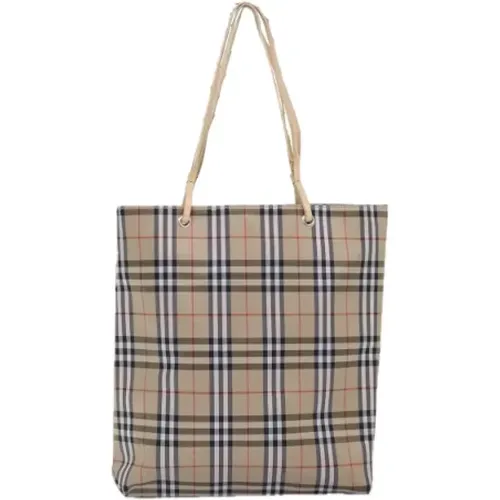 Pre-owned Tote Bags, female, , Size: ONE SIZE Pre-owned Nylon handbags - Burberry Vintage - Modalova