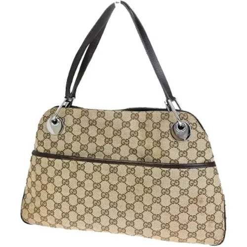 Pre-owned Canvas gucci-bags , female, Sizes: ONE SIZE - Gucci Vintage - Modalova