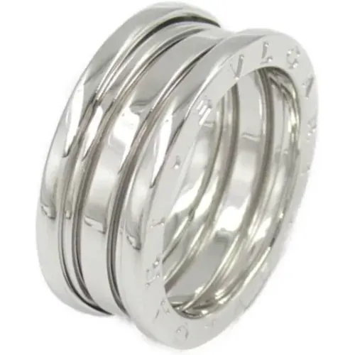 Pre-owned Jewellery, female, , Size: ONE SIZE Pre-owned Silver rings - Bvlgari Vintage - Modalova