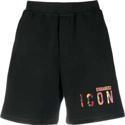 Logo Bermuda Shorts Dsquared2 - Dsquared2 - Modalova