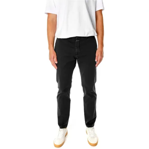 Slim Fit Chino Hose , Herren, Größe: W31 L32 - closed - Modalova