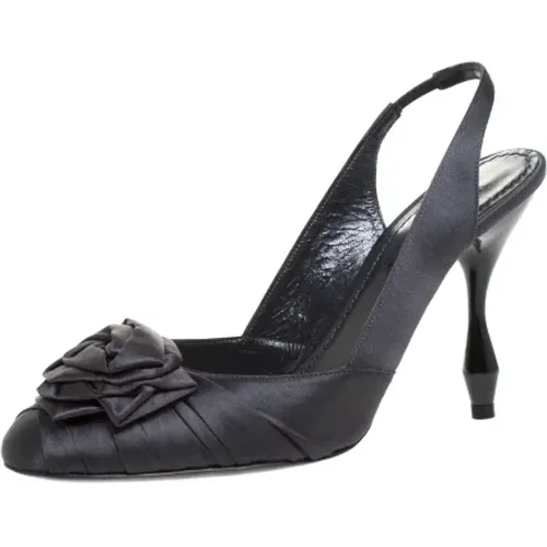 Pre-owned Pumps, female, , Size: 6 1/2 US Pre-owned Satin sandals - Marc Jacobs Pre-owned - Modalova