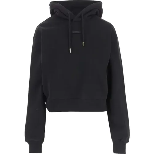 Hoodies, female, , Size: M Drawstring Hood Sweater - Jacquemus - Modalova