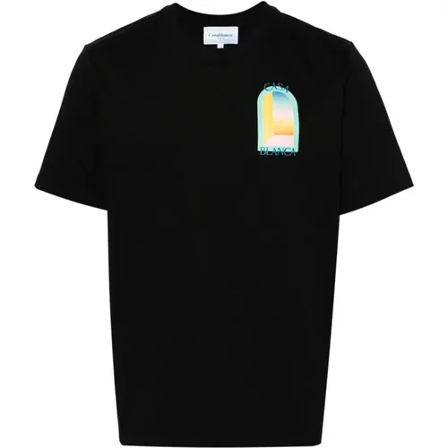 Nacht Ark Grafik T-Shirt , Herren, Größe: XL - Casablanca - Modalova