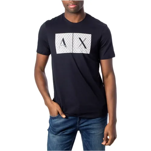 T-Shirt Farbe 8Nztck Z8H4Z , Herren, Größe: L - Armani Exchange - Modalova