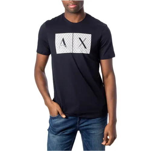 T-Shirt Farbe 8Nztck Z8H4Z , Herren, Größe: S - Armani Exchange - Modalova