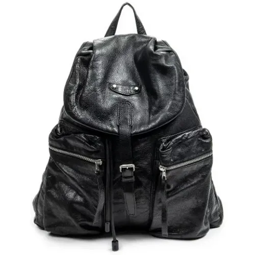 Pre-owned Leather backpacks , female, Sizes: ONE SIZE - Balenciaga Vintage - Modalova