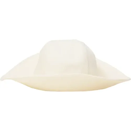 Pre-owned Accessories, female, , Size: ONE SIZE Pre-owned Linen hats - Hermès Vintage - Modalova