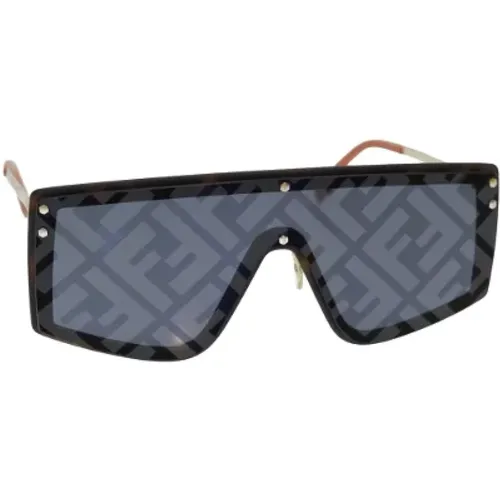 Pre-owned Accessories, female, , Size: ONE SIZE Pre-owned Metal sunglasses - Fendi Vintage - Modalova