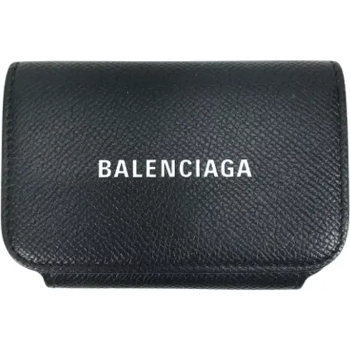 Pre-owned Wallets, female, , Size: ONE SIZE Pre-owned Leather wallets - Balenciaga Vintage - Modalova