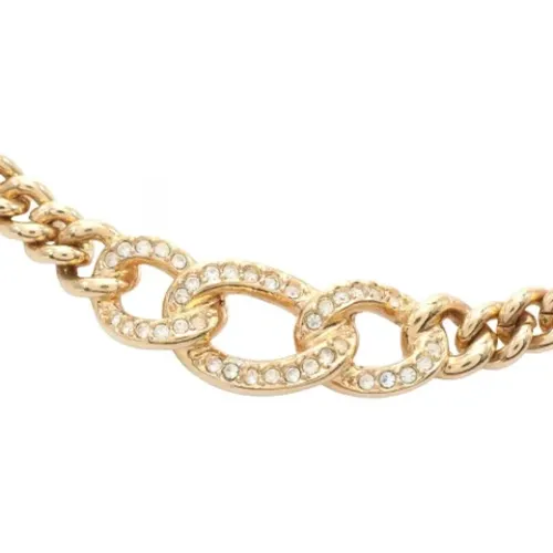 Pre-owned Jewellery, female, , Size: ONE SIZE Pre-owned Gold dior-jewelry - Dior Vintage - Modalova